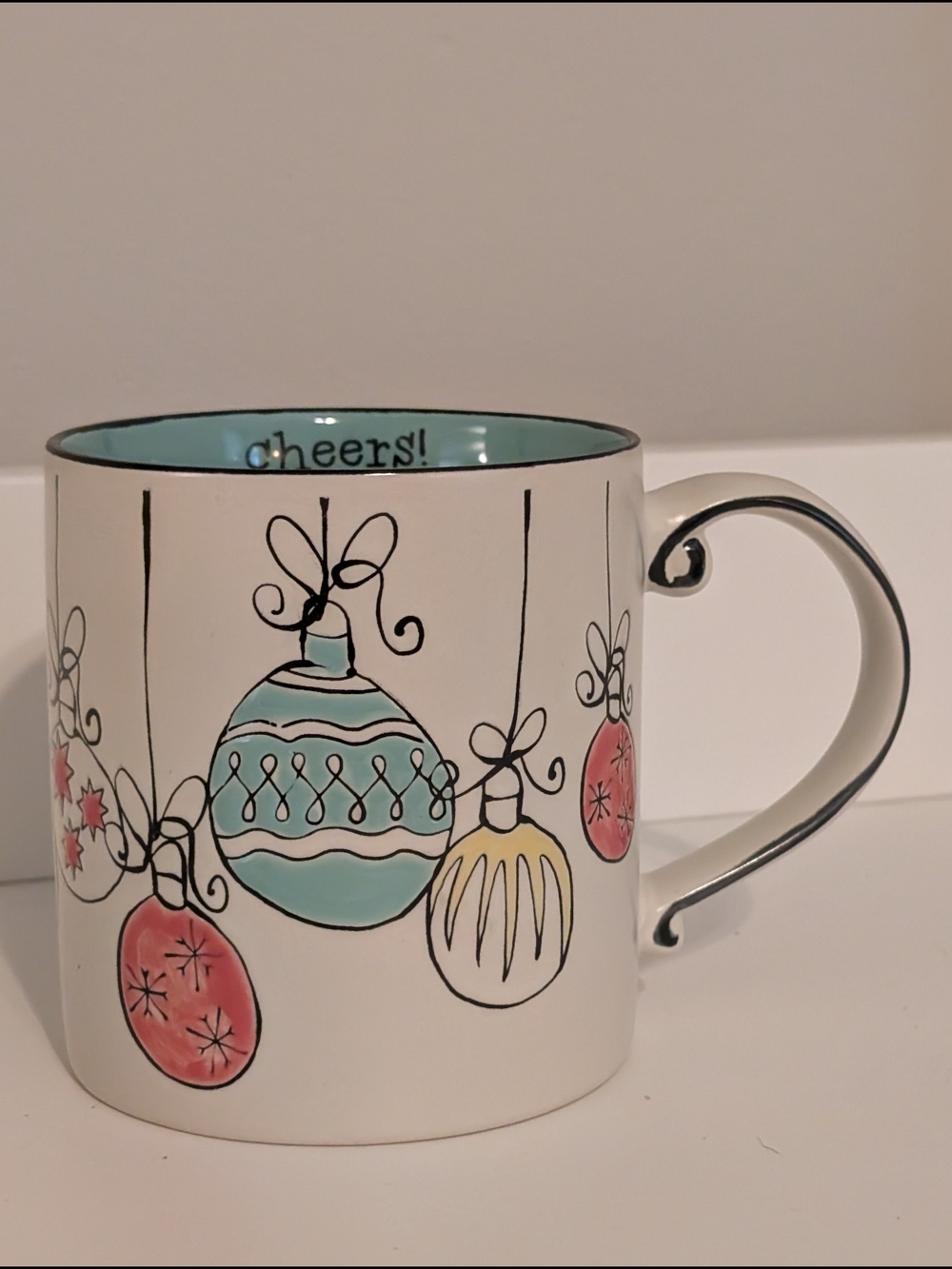 Cheers! Ornament Ceramic Coffee Mug